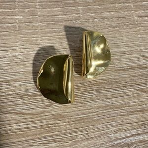 Elegant Gold-Tone Earrings